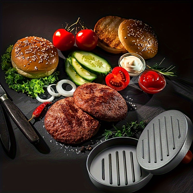 NNETM Camping Non-Stick Burger Press Patty Maker