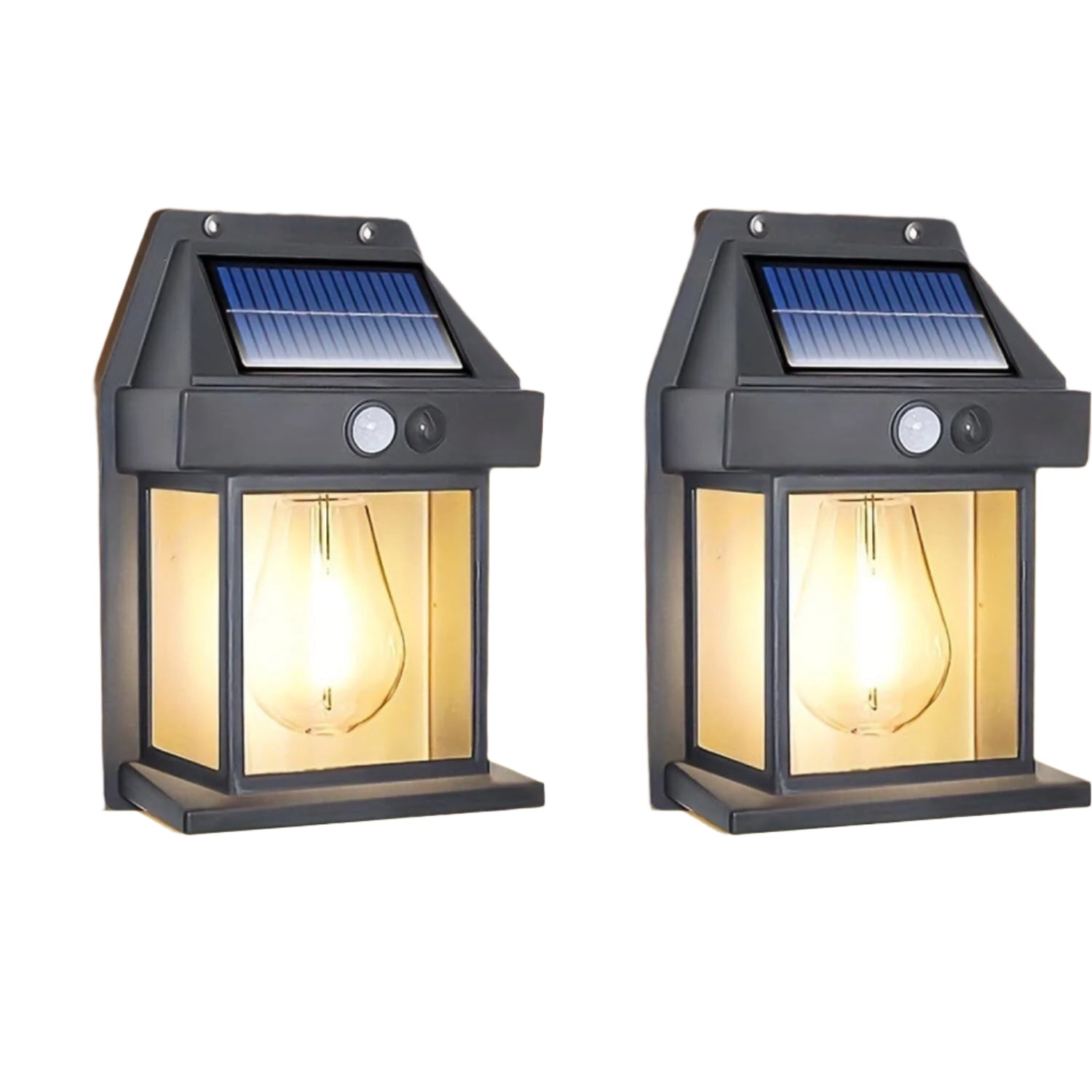 NNETM Solar Motion Sensor LED Lights, Wireless Outdoor Security