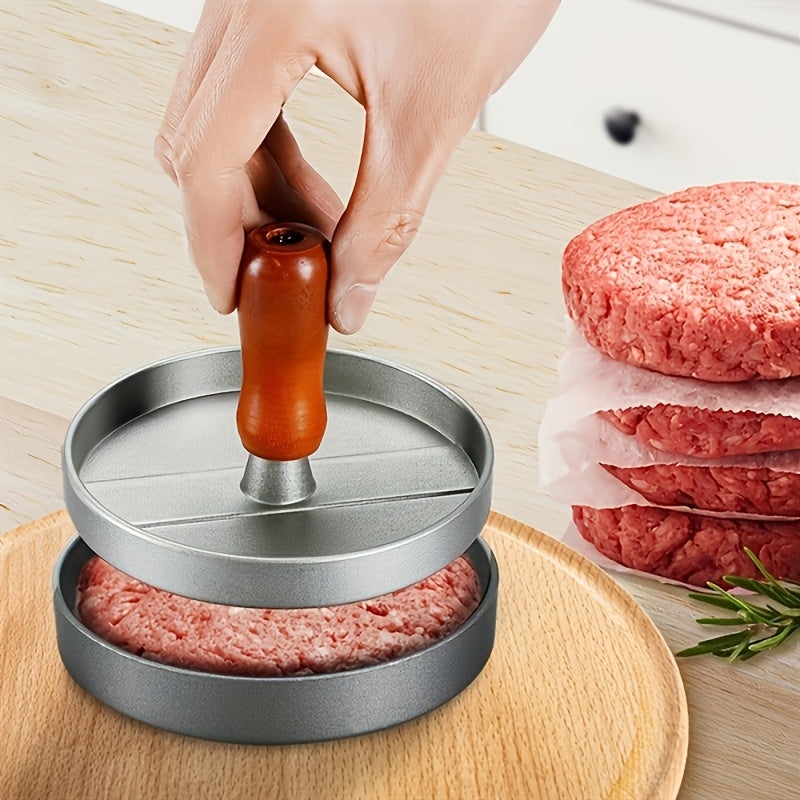 NNETM Camping Non-Stick Burger Press Patty Maker