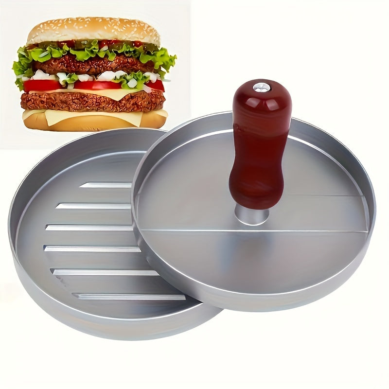 NNETM Camping Non-Stick Burger Press Patty Maker
